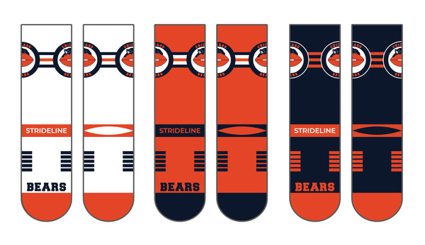 Chicago Bears | Premium Knit Crew | NFL Retro 3 Pack | N02650494ML