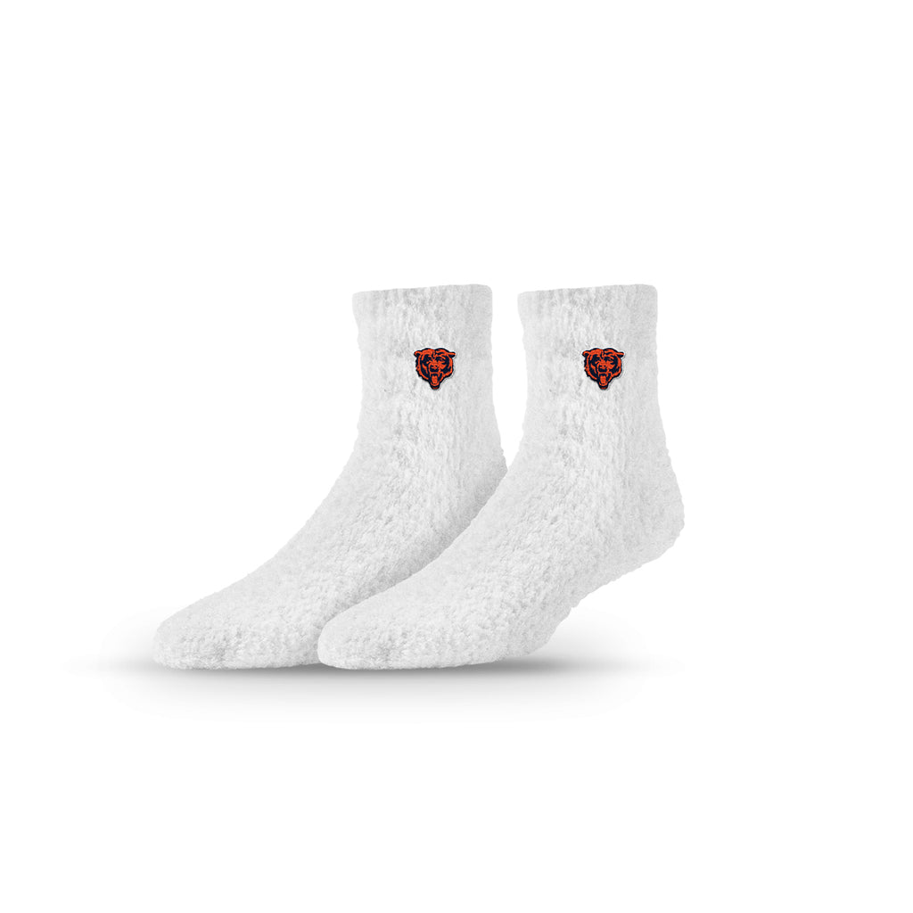 Chicago Bears | Fuzzy Half Calf Embroidered | Primary Logo White | N02800283ML