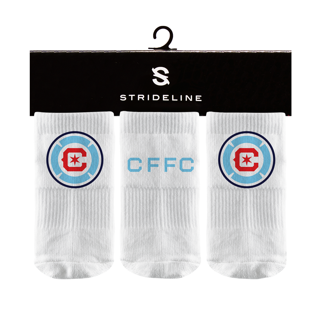 Chicago Fire FC | Baby Socks 3 Pack | Primary Logo | N01143794B01