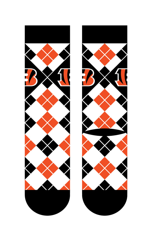 Cincinnati Bengals | Business Knit Crew | Argyle | N02671069ML