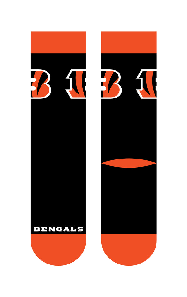 Cincinnati Bengals | Business Knit Crew | Primary Logo Team Color | N02671077ML