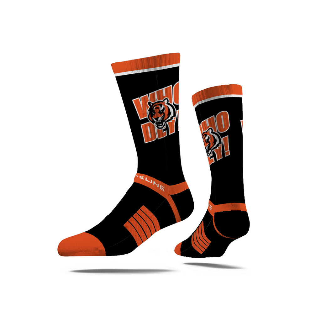 Cincinnati Bengals | Premium Knit Crew | Fan Logo | Black | N02413653ML
