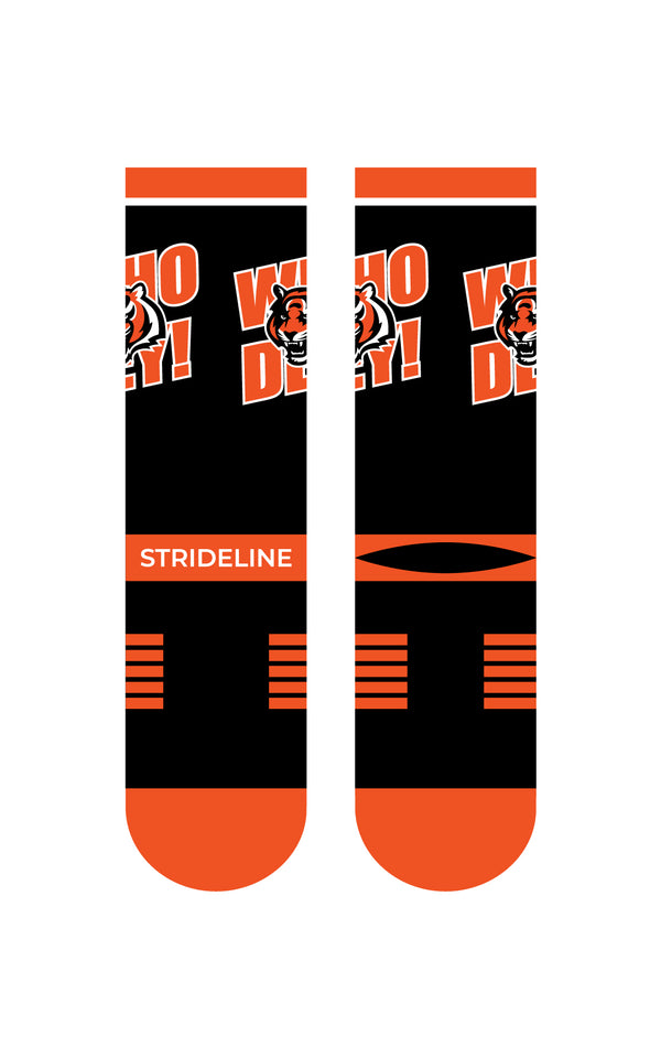 Cincinnati Bengals | Premium Knit Crew | Fan Logo | Black | N02413653ML