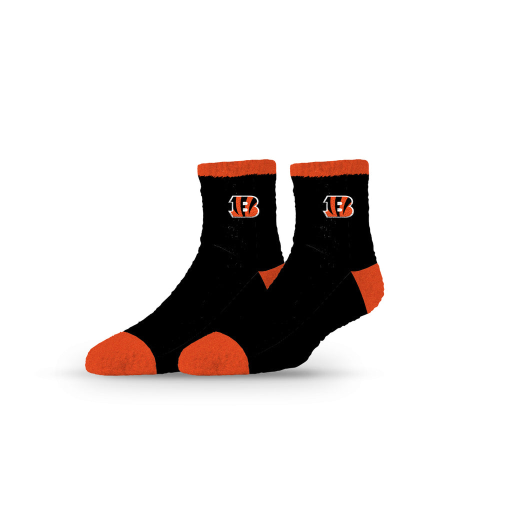 Cincinnati Bengals | Fuzzy Half Calf Embroidered | Primary Logo Team Color | N02800285ML