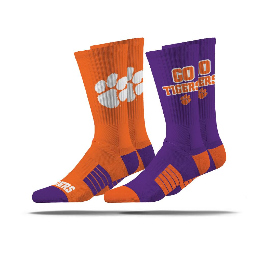 Clemson University | Premier Knit Crew | NCAA 2 Pack | N02514497ML