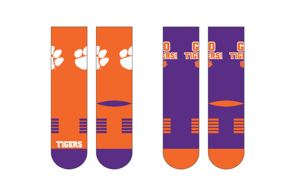 Clemson University | Premier Knit Crew | NCAA 2 Pack | N02514497ML