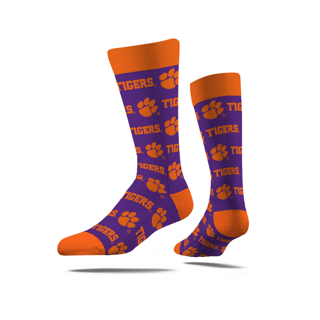 Clemson University | Business Knit Crew | Step and Repeat | N02355912ML
