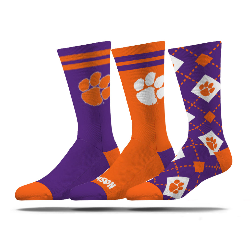 Clemson University | Economy Knit Crew | NCAA 3 Pack | N02272427ML