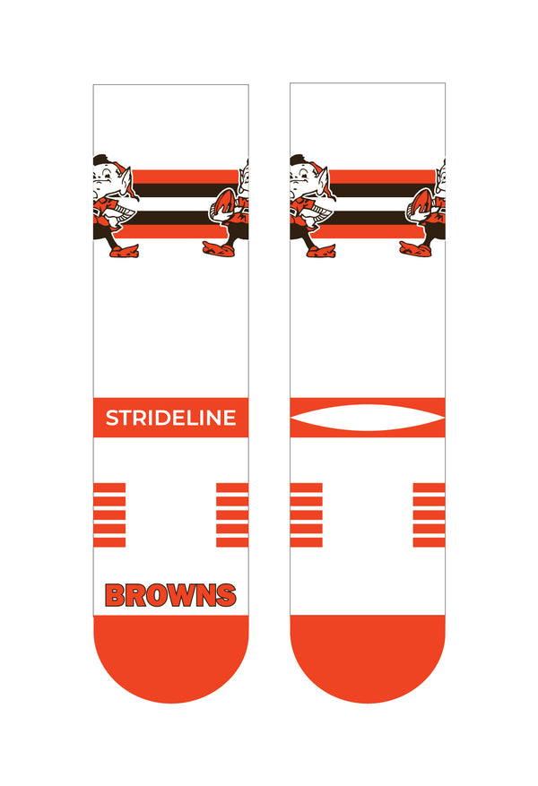Cleveland Browns | Premium Knit Crew | Retro White | N02622381ML