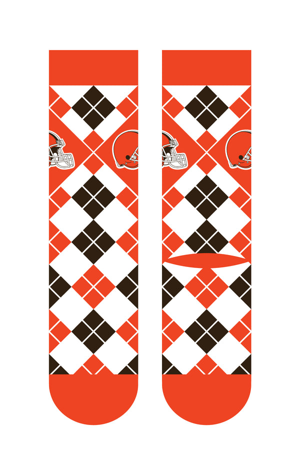 Cleveland Browns | Business Knit Crew | Argyle | N02671145ML