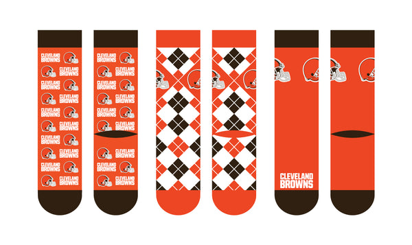 Cleveland Browns | Business Knit Crew | NFL 3 Pack | N02671141ML
