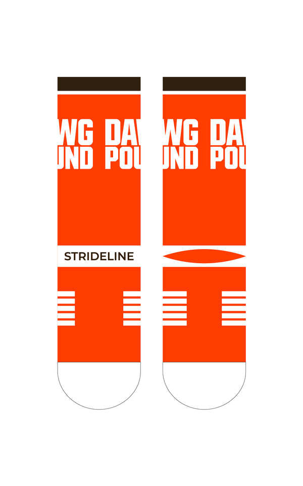 Cleveland Browns | Premium Knit Crew | Fan Logo | Orange | N02413681ML