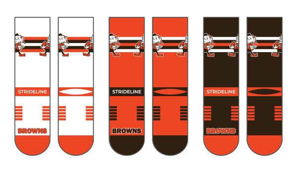 Cleveland Browns | Premium Knit Crew | NFL Retro 3 Pack | N02650498ML