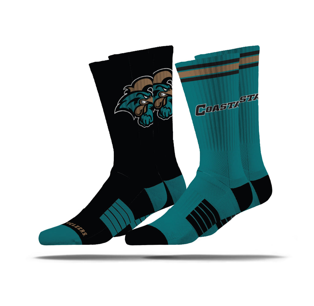 Coastal Carolina University | Premier Knit Crew | NCAA 2 Pack | N02514501ML