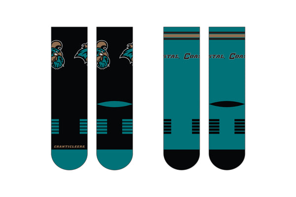Coastal Carolina University | Premier Knit Crew | NCAA 2 Pack | N02514501ML