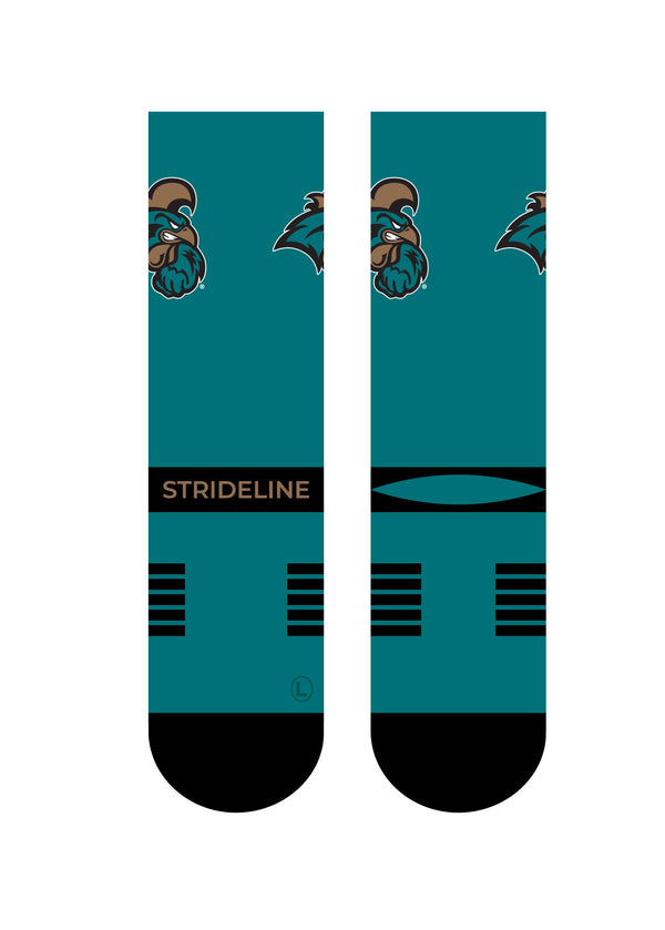 Coastal Carolina University | Premium Knit Crew | Primary Logo School Color | N02435454ML