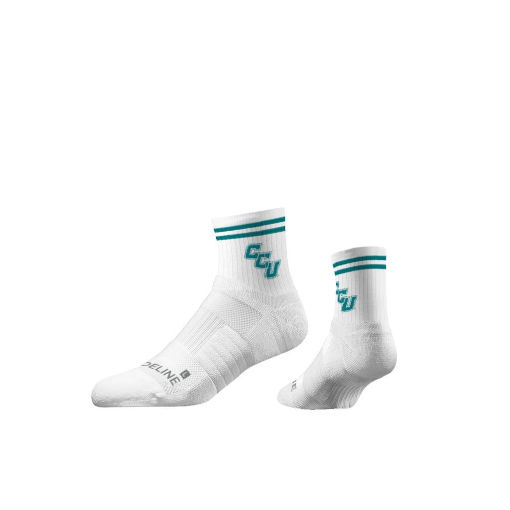 Coastal Carolina University | Half Calf Knit | Primary Logo White | N02818655ML