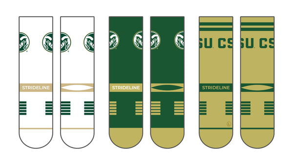 Colorado State University | Premium Knit Crew 3 Pack | NCAA 3 Pack G2 | N02503004ML