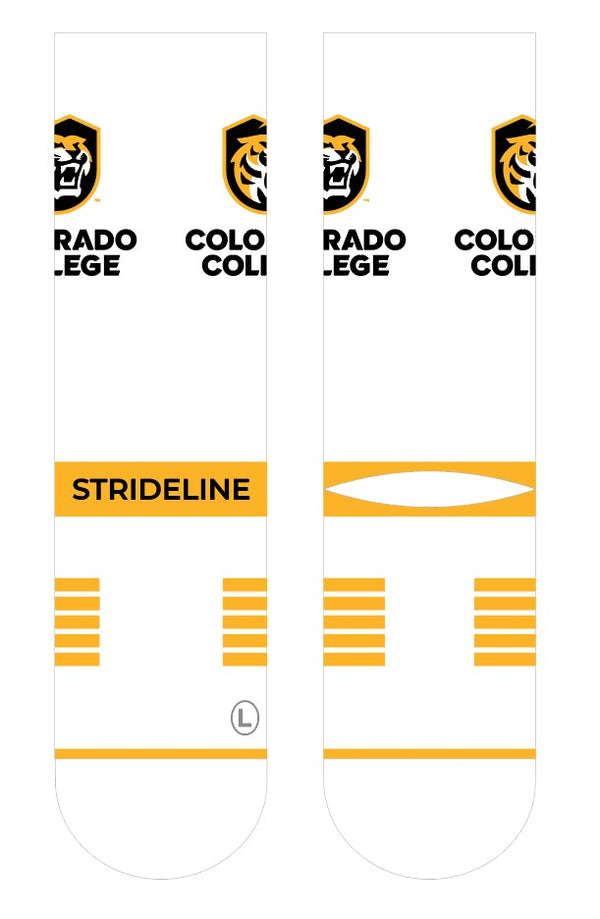 Colorado College | Premium Knit Crew | Primary Logo White | N02471600ML