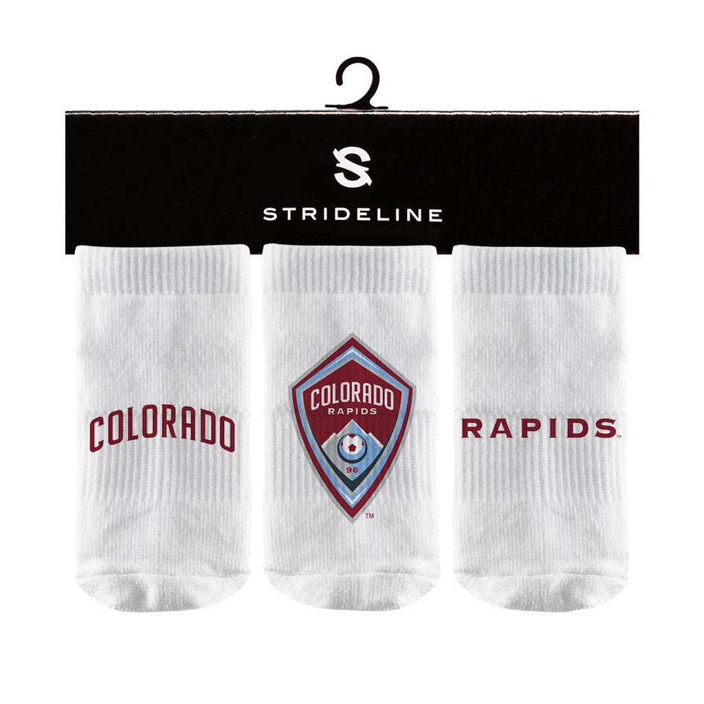 Colorado Rapids | Baby Socks 3 Pack | Primary Logo | N01143796B01