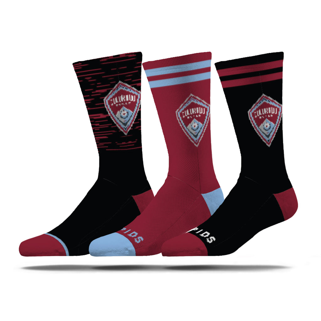 Colorado Rapids | Economy Knit Crew | MLS 3 Pack | N02324145ML