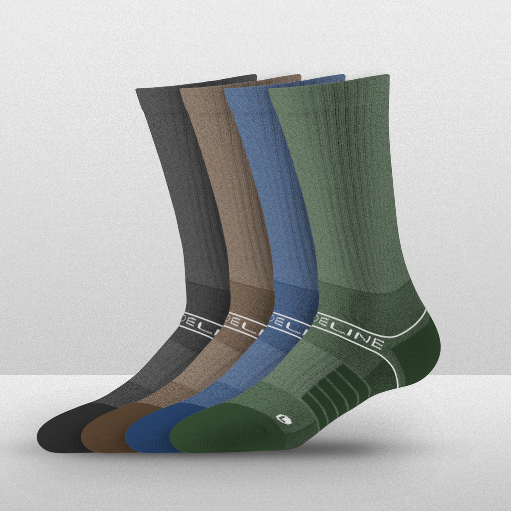 Combed Cotton | Premium Crew 4-Pack | Alpine Heather Multi-Pack | N02443863ML
