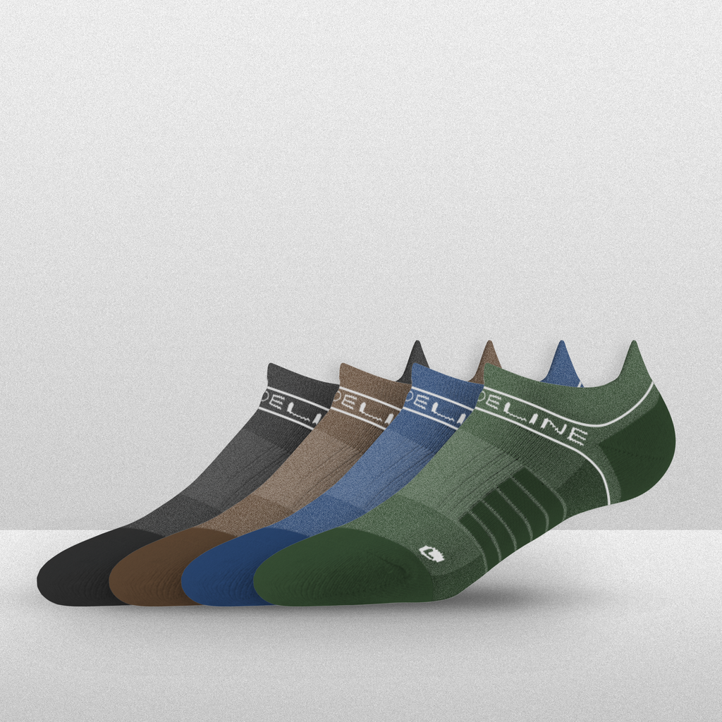 Combed Cotton | Premium Low 4-Pack | Alpine Heather Multi-Pack | N02444035ML