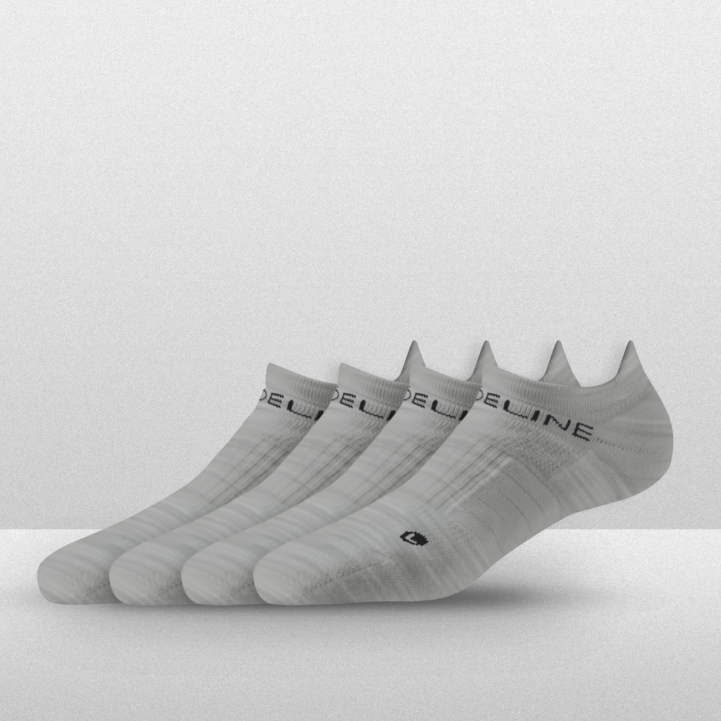 Combed Cotton | Premium Low 4-Pack | Grey Heather | N02443891ML