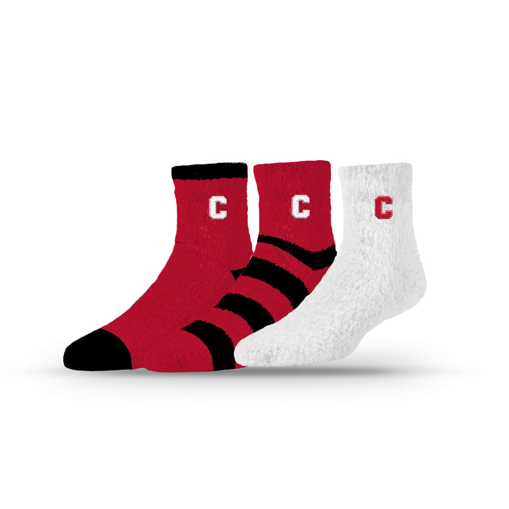 Cornell University | Fuzzy Half Calf Embroidered | NCAA 3 Pack | N02804142ML