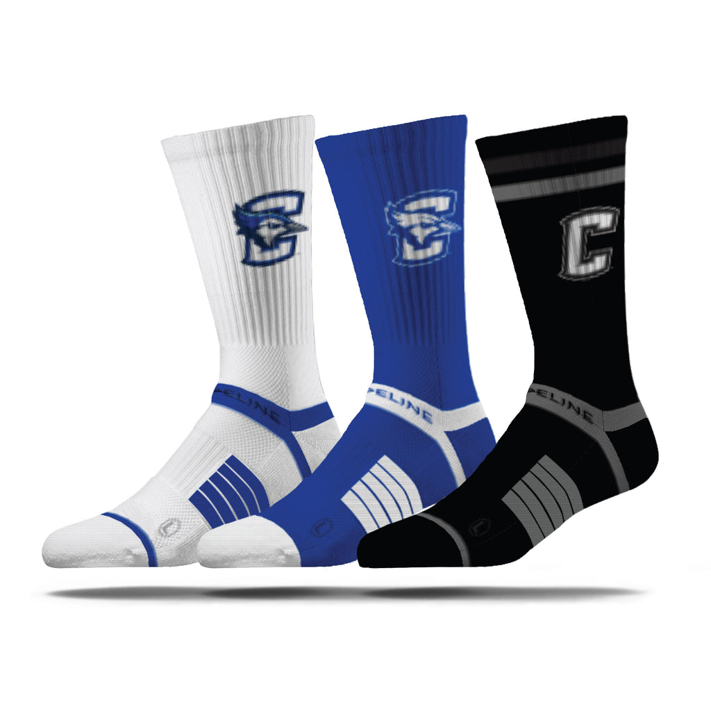 Creighton University | Premium Knit Crew 3 Pack | NCAA 3 Pack G2 | N02500499ML