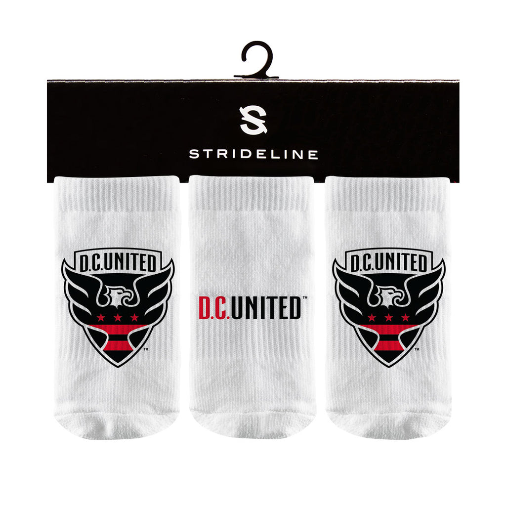 D.C. United | Baby Socks 3 Pack | Primary Logo | N01143800B01