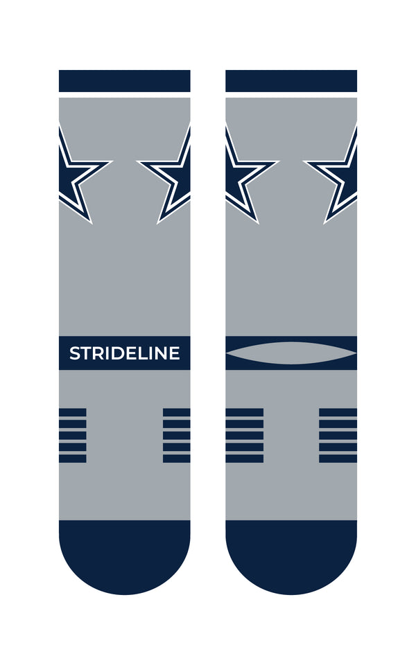 Dallas Cowboys | Premium Knit Crew | Fan Logo Grey | N02481133ML