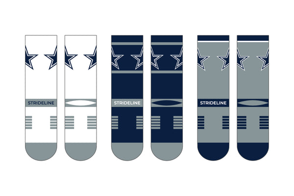 Dallas Cowboys | Premium Knit Crew | NFL 3 Pack Box | N02481121ML