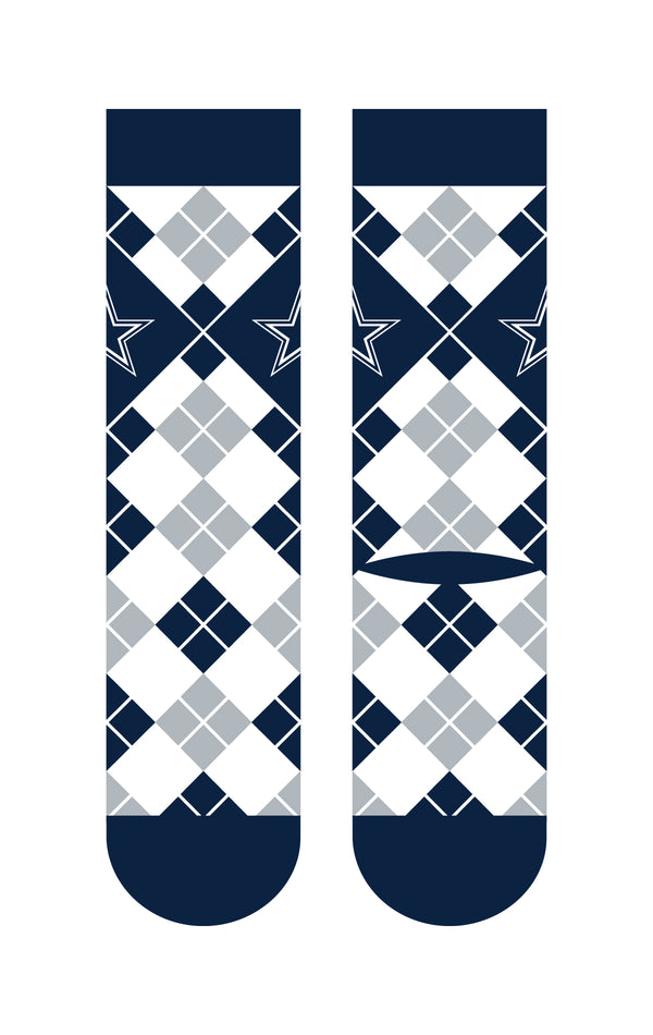 Dallas Cowboys | Business Knit Crew | Argyle | N02839514ML