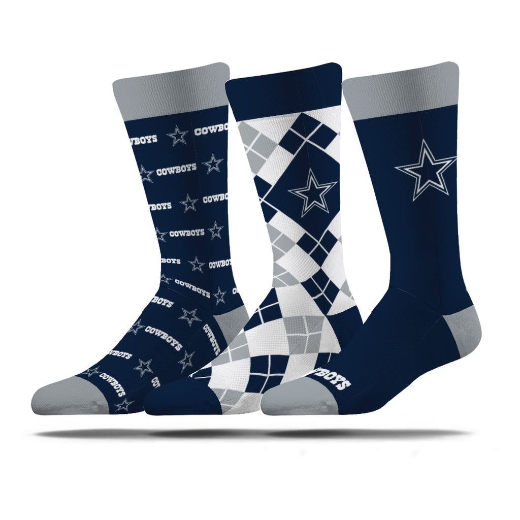 Dallas Cowboys | Business Knit Crew | NFL 3 Pack | N02852248ML