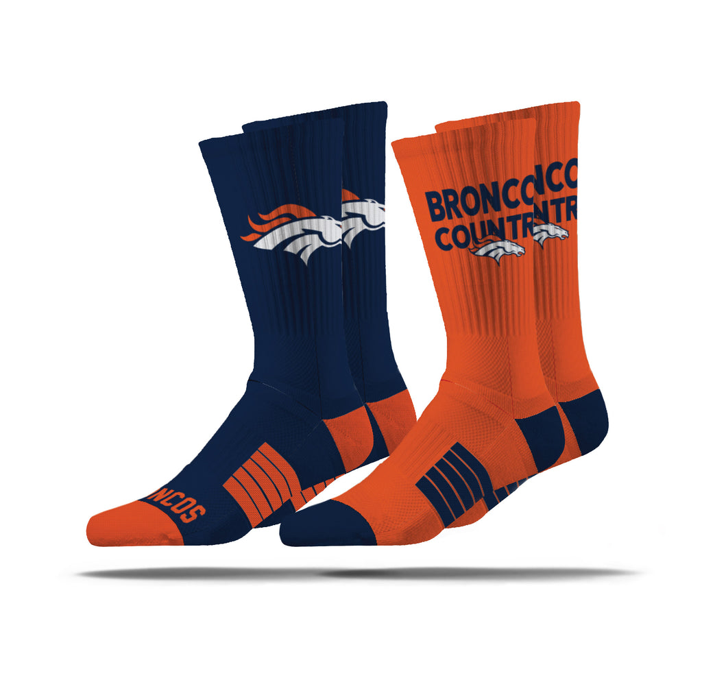 Denver Broncos | Premier Knit Crew | NFL 2 Pack | N02513120ML