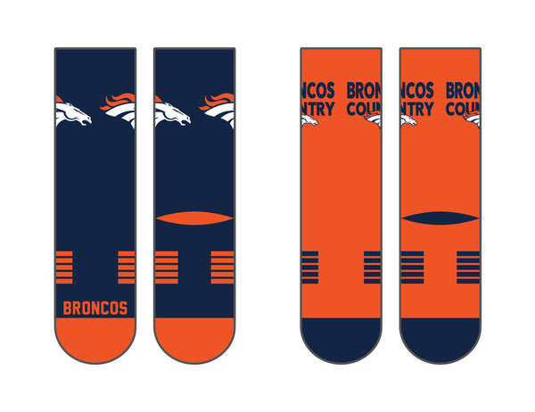 Denver Broncos | Premier Knit Crew | NFL 2 Pack | N02513120ML