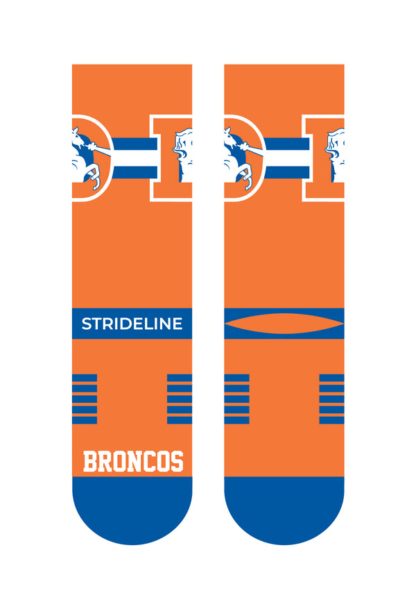 Denver Broncos | Premium Knit Crew | Retro Team Color | N02622850ML