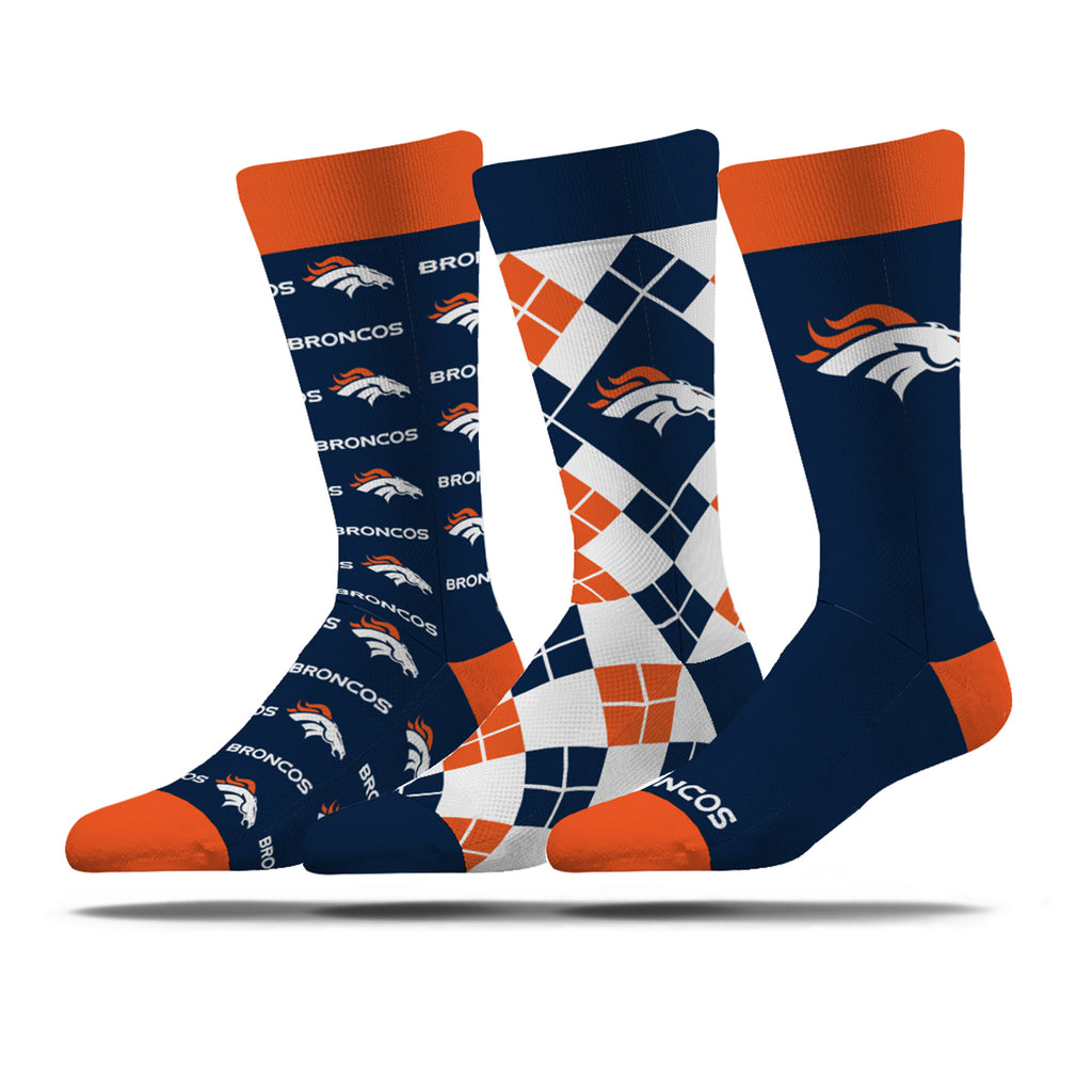 Denver Broncos | Business Knit Crew | NFL 3 Pack | N02671193ML