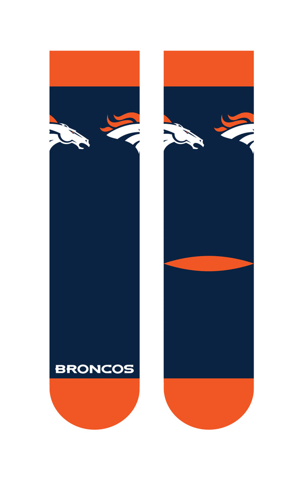 Denver Broncos | Business Knit Crew | Primary Logo Team Color | N02671205ML