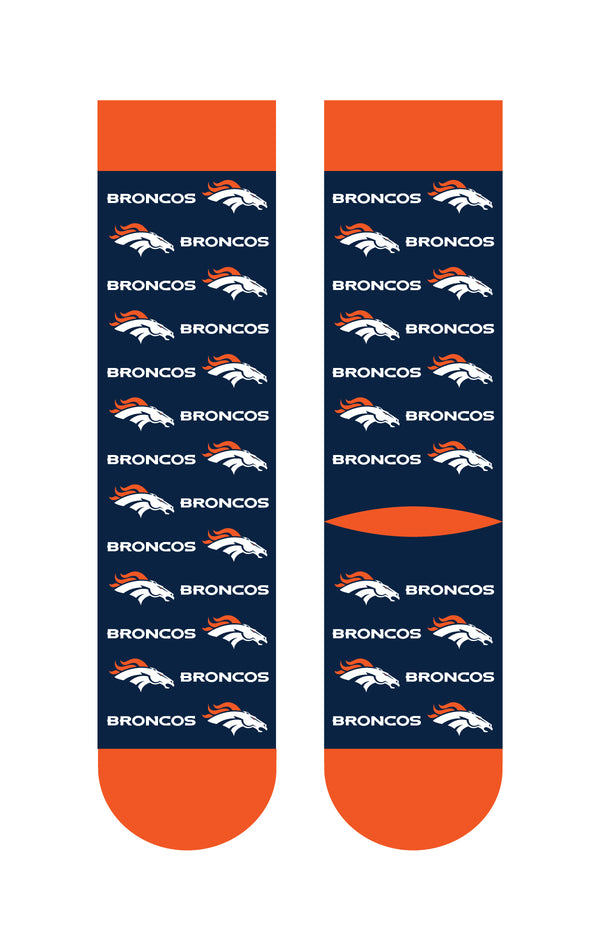Denver Broncos | Business Knit Crew | Step and Repeat | N02671201ML