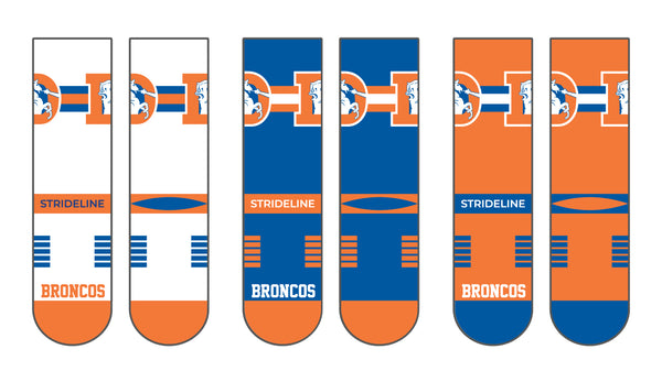 Denver Broncos | Premium Knit Crew | NFL Retro 3 Pack | N02650502ML