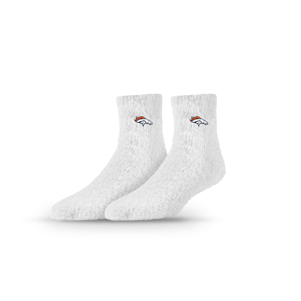 Denver Broncos | Fuzzy Half Calf Embroidered | Primary Logo White | N02800641ML