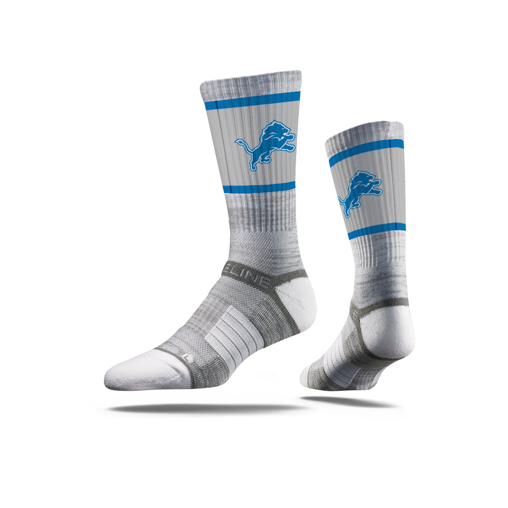 Detroit Lions | Premium Crew | Primary Logo Team Color | Grey | N02404651ML