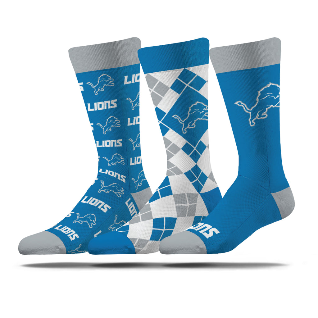 Detroit Lions | Business Knit Crew | NFL 3 Pack | N02671395ML