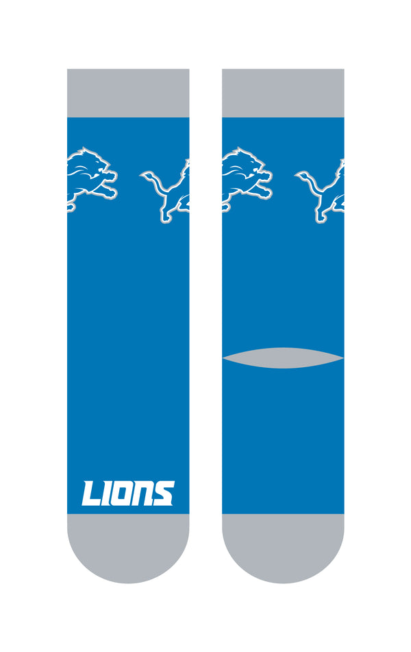 Detroit Lions | Business Knit Crew | Primary Logo Team Color | N02671407ML