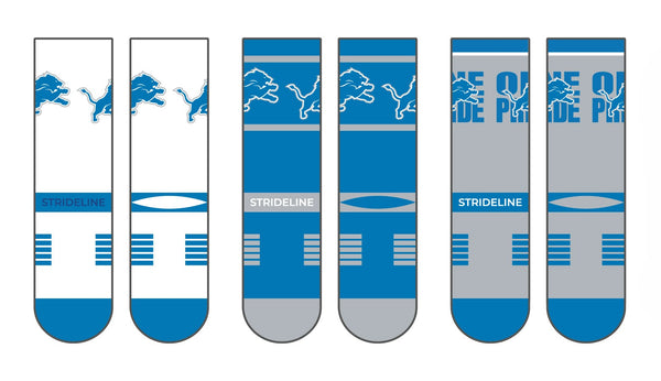 Detroit Lions | Premium Knit Crew | NFL 3 Pack Box | N02414565ML