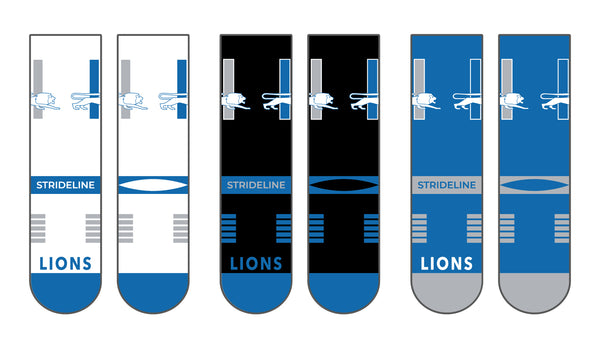 Detroit Lions | Premium Knit Crew | NFL Retro 3 Pack | N02651092ML
