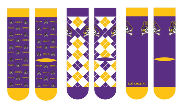 ECU | Business Knit Crew | NCAA 3 Pack | N02674410ML