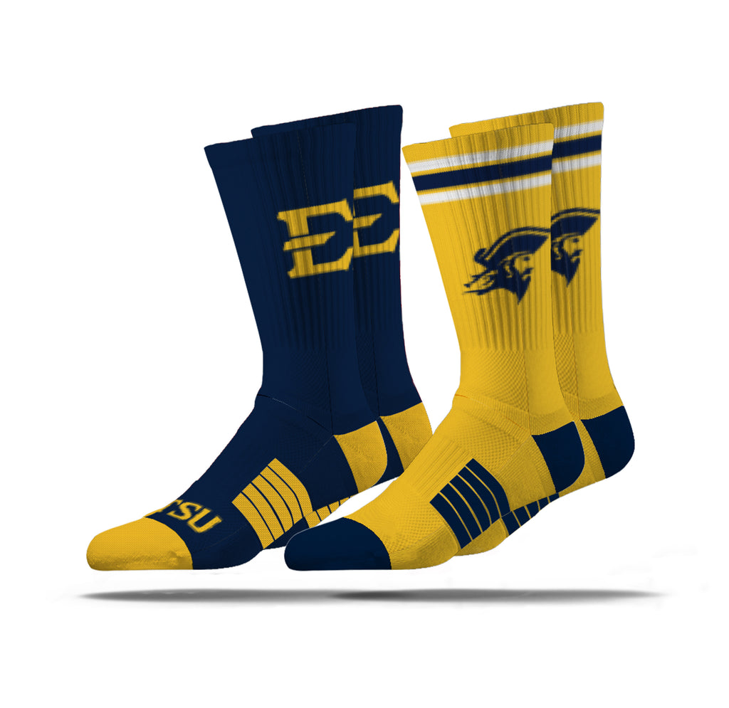 East Tennessee State University | Premier Knit Crew | NCAA 2 Pack | N02676351ML